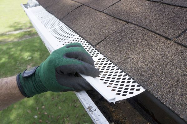 Gutter Filter Installation in Pasco
